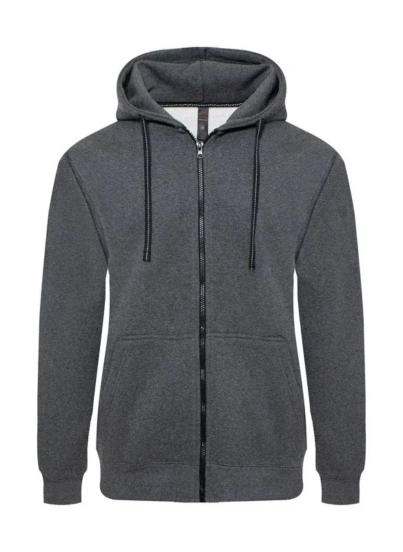 Heavyweight Fleece Zipper Hoodie - The Doll House Boutique