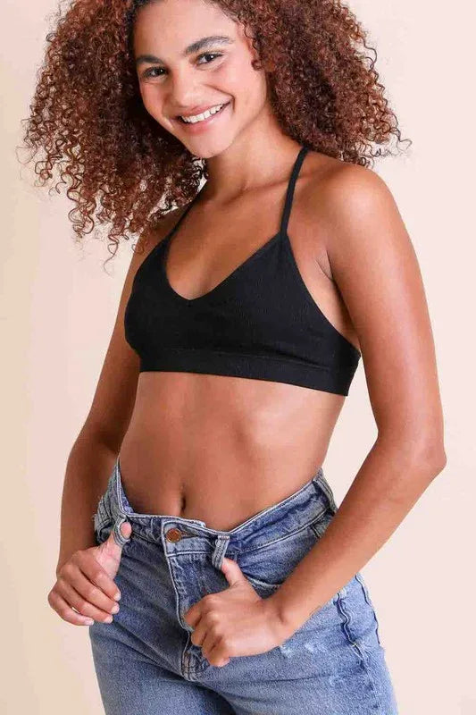 Crescent Moon Dream Catcher Tattoo Mesh Bralette - The Doll House Boutique