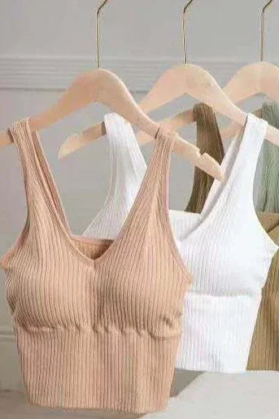 Support cropped tank - The Doll House Boutique