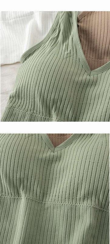 Support cropped tank - The Doll House Boutique