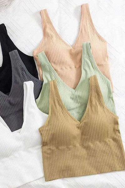 Support cropped tank - The Doll House Boutique