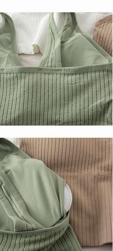 Support cropped tank - The Doll House Boutique