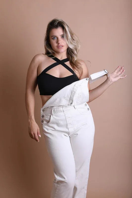 Cross Front Bralette Plus - The Doll House Boutique