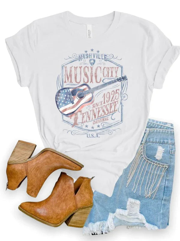 Since 1925 Nashville Tennessee Studio Tee - The Doll House Boutique