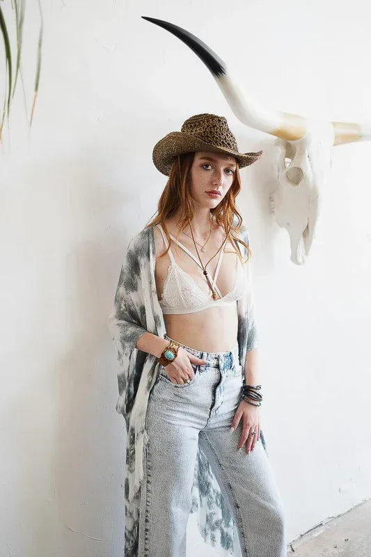 Center Cross Strap Lace Bralette - The Doll House Boutique